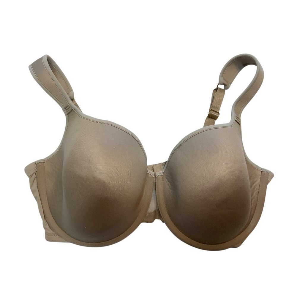 Thirdlove Full Coverage Beige Bra Women 34F Smooth Comfort Adjustable Straps